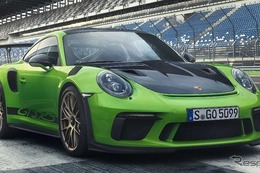 ポルシェ 911GT3 RS に軽量化パッケージ、「ヴァイザッハ」…ジュネーブモーターショー2018で発表へ 画像