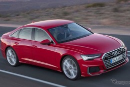 アウディ A6 新型、駐車支援や走行支援など採用…ジュネーブモーターショー2018で発表へ 画像