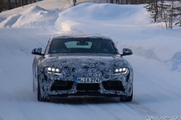 【動画】トヨタ スープラ新型、豪雪でスノードリフト魅せた！ 画像