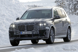 BMW X7 はメルセデス GLS しのぐサイズ＆豪華仕様に…11月登場か 画像