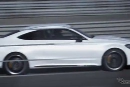 Cクラスクーペ最強のメルセデスAMG C63 改良新型…ニューヨークモーターショー2018で発表予定 画像