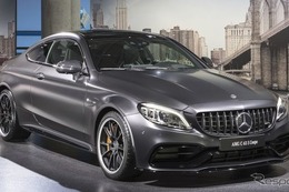 メルセデスAMG C63クーペ 改良新型を発表…ニューヨークモーターショー2018 画像