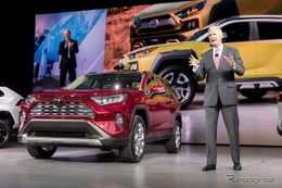 トヨタ RAV4 新型に第2世代セーフティセンス、歩行者と自転車検知…ニューヨークモーターショー2018 画像