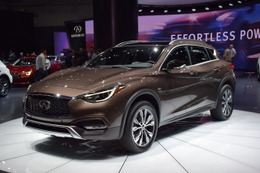 【ロサンゼルスモーターショー15】インフィニティ QX30…スカイラインクロスオーバーの弟分［詳細画像］ 画像