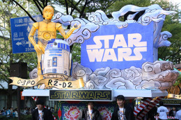 カワハロに『スター・ウォーズ』ねぶた降臨！　総勢200名が川崎を大行進 画像