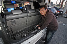 car audio newcomer！ NISSAN ELGRAND（オーナー・前田正良さん）　by　カーオーディオクラブ　後編 画像