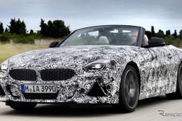 BMW Z4 新型、プロトタイプの画像公開…ソフトトップ採用が確定 画像