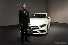 メルセデスベンツ CLS 新型、上野社長「新しいデザインを切り拓くモデル」 画像