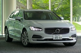 【ボルボ V90ディーゼル 試乗】往年のモデル思い出させる心地よさ…島崎七生人 画像