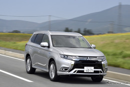 【三菱 アウトランダーPHEV 新型試乗】新エンジンの効果絶大、EV的にも使えるSUV…片岡英明 画像