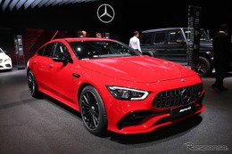 メルセデスAMG「43」に初のマイルドハイブリッド、4ドアクーペの GT に…パリモーターショー2018 画像