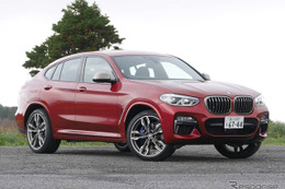 【BMW X4 新型試乗】ひさびさに豪快なBMW「直6」を堪能した…中村孝仁 画像