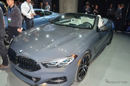 BMW 8シリーズ 新型に カブリオレ 登場、15秒でルーフ開閉…ロサンゼルスモーターショー2018 画像