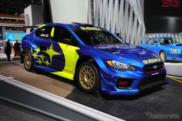 伝説のWRCカラーが復活、スバル WRX STI 2019年モータースポーツ仕様…デトロイトモーターショー2019［詳細画像］ 画像