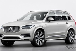 ボルボ XC90 に改良新型、ツインチャージャーPHVのEVモードは約2割向上…欧州発表 画像