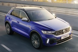 VW『T-Roc』に頂点「R」、ゴルフR 譲りの300馬力ターボ搭載…ジュネーブモーターショー2019で発表予定 画像