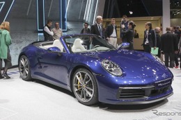ポルシェ 911カブリオレ 新型、450馬力のオープンスポーツ…ジュネーブモーターショー2019 画像