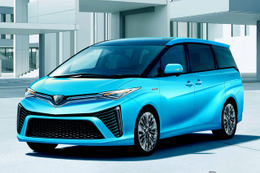 トヨタ エスティマ、ついにモデルチェンジへ…燃料電池車として2020年発表か 画像