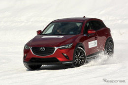 マツダ i-ACTIV AWDとGVCの進化を雪上で実感… マツダ3 と CX-3プロトタイプ で試す 画像