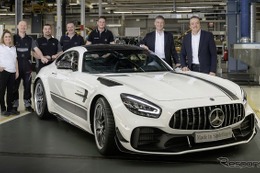 メルセデスAMG GT 改良新型、量産第一号車の585馬力「GT Rプロ」がラインオフ 画像