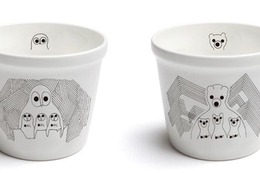 スープストックトーキョー、KIGI 渡邉良重がイラストを手掛ける限定イヤーカップ登場 画像