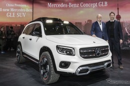 メルセデスベンツの新SUV『GLB』、3列で7名乗車が可能…上海モーターショー2019 画像