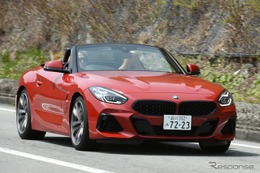 【BMW Z4 新型試乗】スープラとはまったく違う運転感覚…渡辺陽一郎 画像