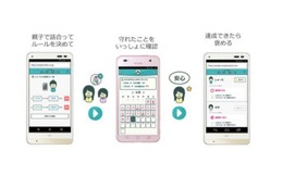 auジュニア向けスマホ「miraie」に親子に安心の2つの新機能が追加 画像