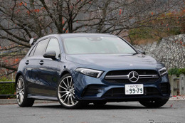 【メルセデスAMG A35 新型試乗】少し腕の立つドライバーに薦めたい…中村孝仁 画像