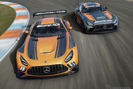 メルセデスAMG GT、「GT4」レーサーに改良新型…戦闘力向上 画像