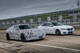 BMW M4クーペ 次期型、510馬力ツインターボが確定…プロトタイプの写真 画像