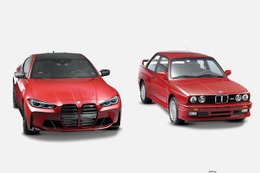 BMW、初代 M3 と新型 M4クーペ のワンオフ発表…ファッションブランド「KITH」と協力 画像