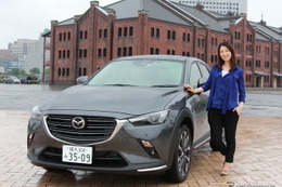 【マツダ CX-3 新型試乗】ドアを開けた時と走り出してからの驚きが倍増…まるも亜希子 画像