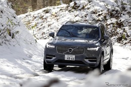 【ボルボ XC90 リチャージ T8 雪上試乗】雪道を極上ドライブに変えるイケメンPHEV…河西啓介 画像