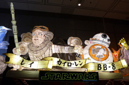 あの「スター・ウォーズねぶた」が東京初上陸！“覚醒”当日、汐留でアート展示会 画像