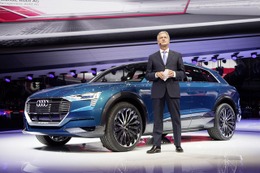 【デトロイトモーターショー16】アウディ、h-トロン・クワトロ 初公開か…燃料電池SUVの可能性 画像