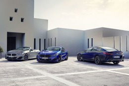BMW 8シリーズ 改良新型、新キドニーグリルで表情変化…欧州発表