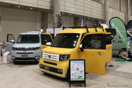 ステップワゴンとN-VANのキャンパー：アソモビ2022展示のパーツ全部付けたらいくら？ 画像