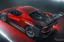 フェラーリ「296 GT3」、電動化技術なしでも600馬力［詳細写真］