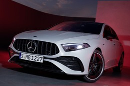 メルセデスAMG『A35』 が表情一新、「A45」と同じ顔に…改良新型を欧州発表 画像