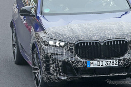 BMW X5 Mパフォーマンス後継は「M60i」！新デザインのフロントマスクを激写 画像