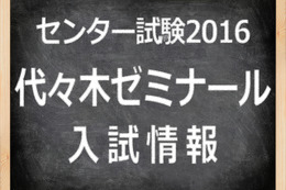 【センター試験2016】（1日目）代ゼミ、「日本史B」やや難化…地歴の問題分析を掲載 画像