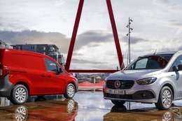 「カングー」の兄弟車、メルセデスベンツ『シタン』新型にEV…欧州で受注開始へ 画像