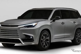 レクサスの新型SUV『TX』、366馬力のターボハイブリッド設定…「500h」米国発売 画像