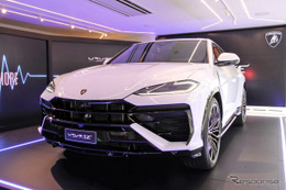 「史上最も美しい」ランボルギーニのスーパーSUV『ウルスSE』日本発表　HV化も「ダウンサイジングではない」 画像