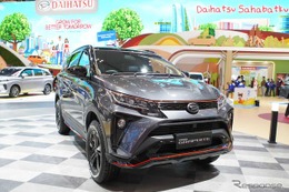 ダイハツの小型3列SUV『テリオス』をカスタム、グレーに赤いアクセントが映える 画像
