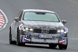 ついにBMW『M3』がEV化か!? プロトタイプがニュルを“静かに”爆走 画像