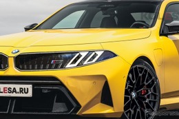 これでフルチェンじゃないの!? BMW『M5』、現行の面影なしの改良版デザインをプレビュー！ 画像