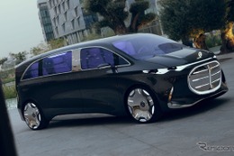 王者アルファードを超えるか？ メルセデスベンツの次世代高級ミニバンに熱視線！「車の域を超えてる」
