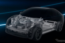 日産『リーフ』次期型、新型電動パワートレイン「3-in-1」初採用へ…モーターは214馬力 画像